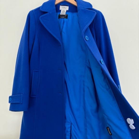 L.L Bean Wool Coat - Picture 2 of 3